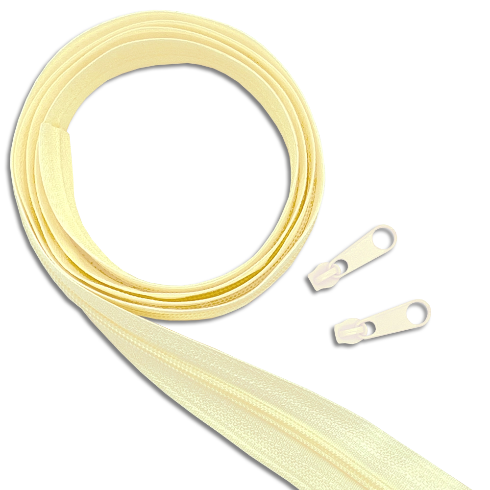 #Farbe_Reißverschluss mit Zipper | 103 Hellgelb