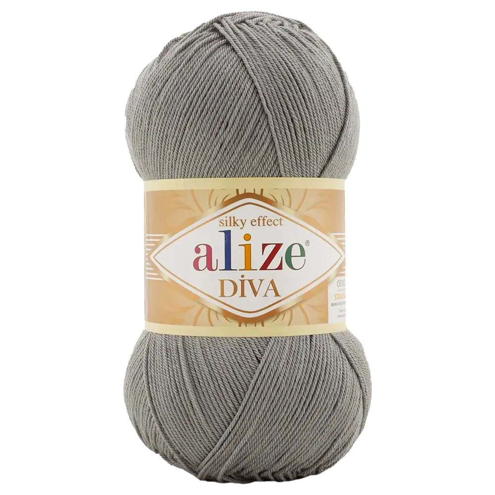 #Farbe_Alize Diva | 87 Dunkelgrau