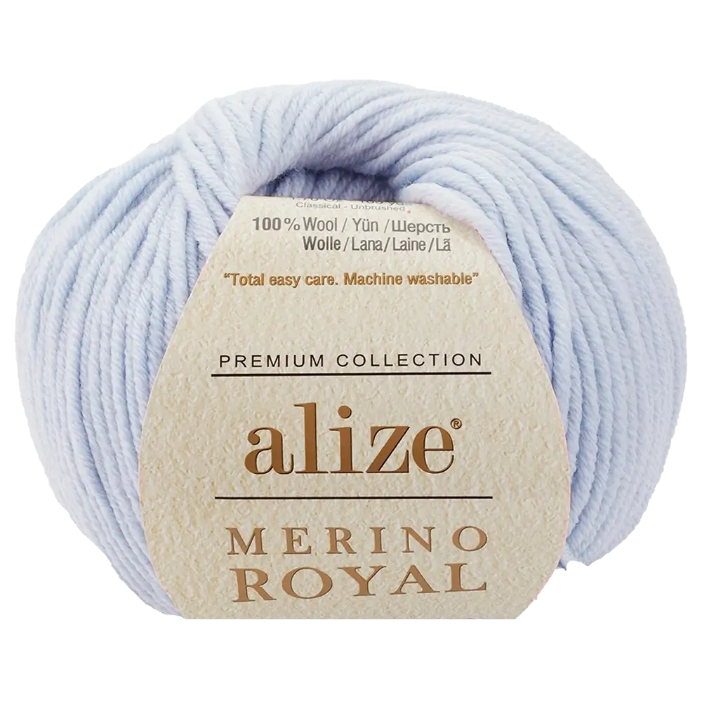 #Farbe_Alize Merino Royal | 480 Hellblau