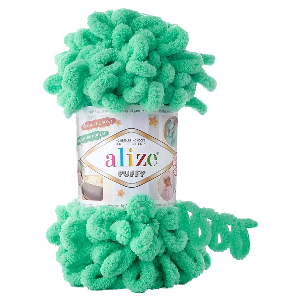 #Farbe_Alize Puffy | 741 Türkis