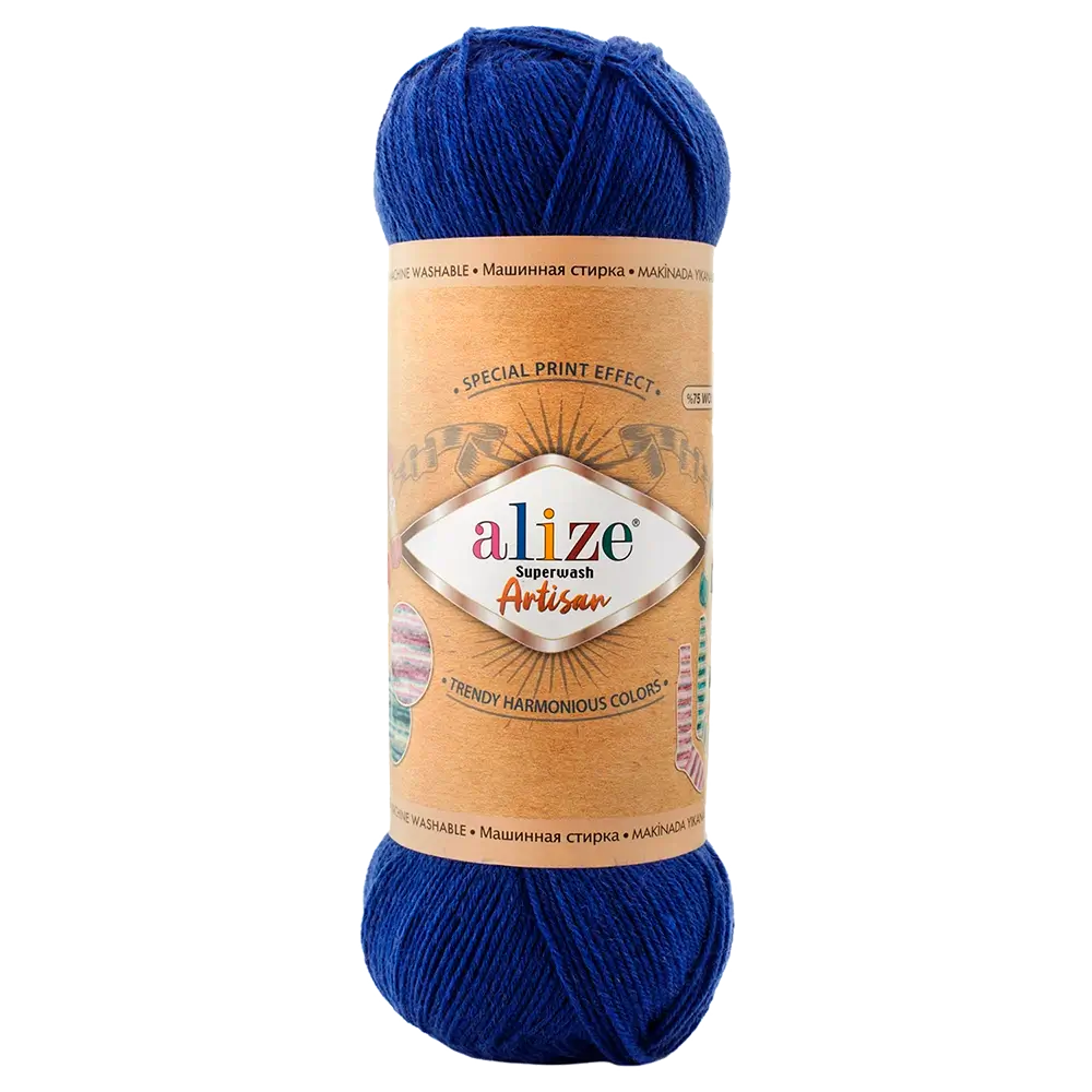 #Farbe_Alize Superwash Artisan | 797 Blau