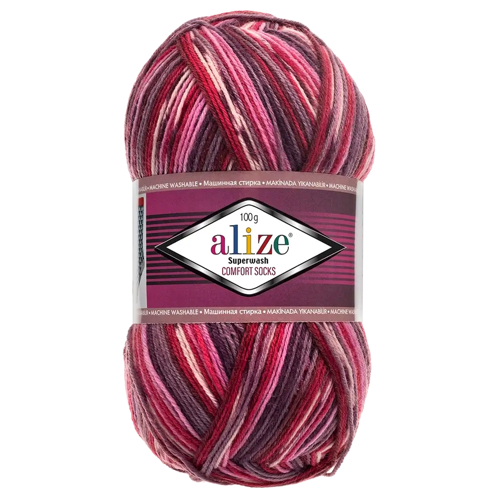 #Farbe_Alize Superwash Comfort Socks | 2698