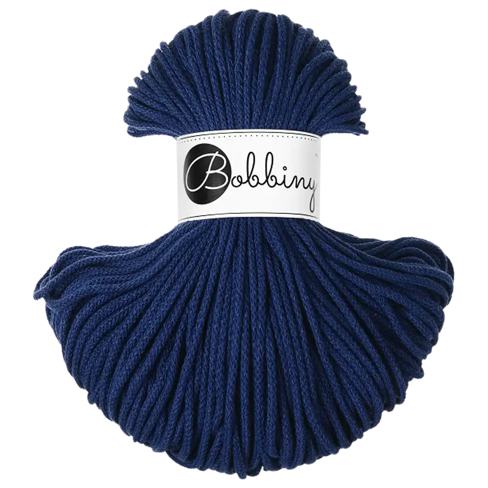 #Farbe_Bobbiny Flechtkordel Junior | Ink Blue