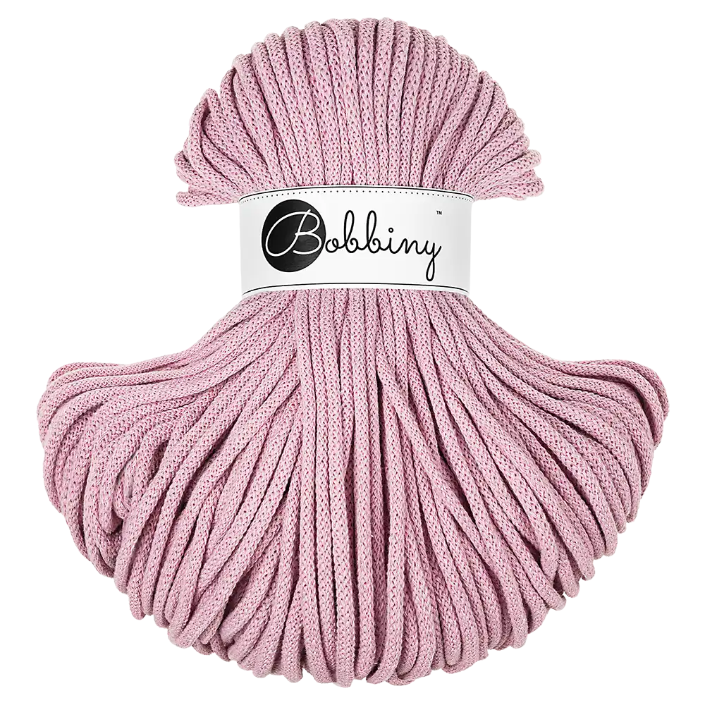 #Farbe_Bobbiny Flechtkordel Premium | Dusty Rose