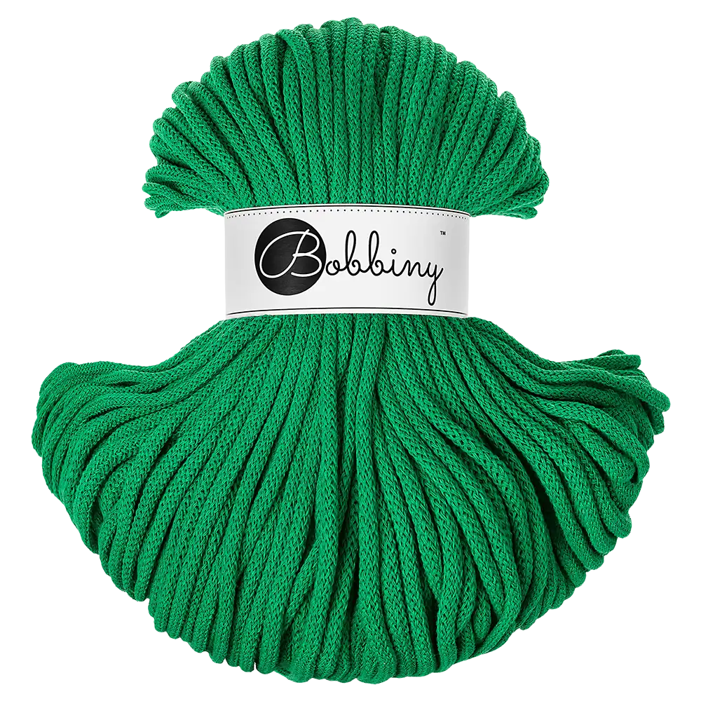 #Farbe_Bobbiny Flechtkordel Premium | Jade Green