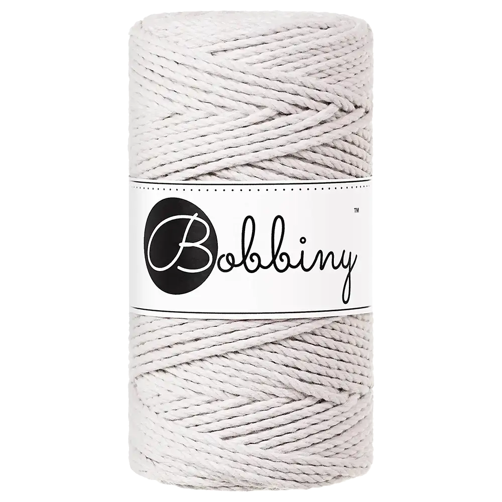 #Farbe_Bobbiny Makramee 3PLY 3 mm | Moonlight