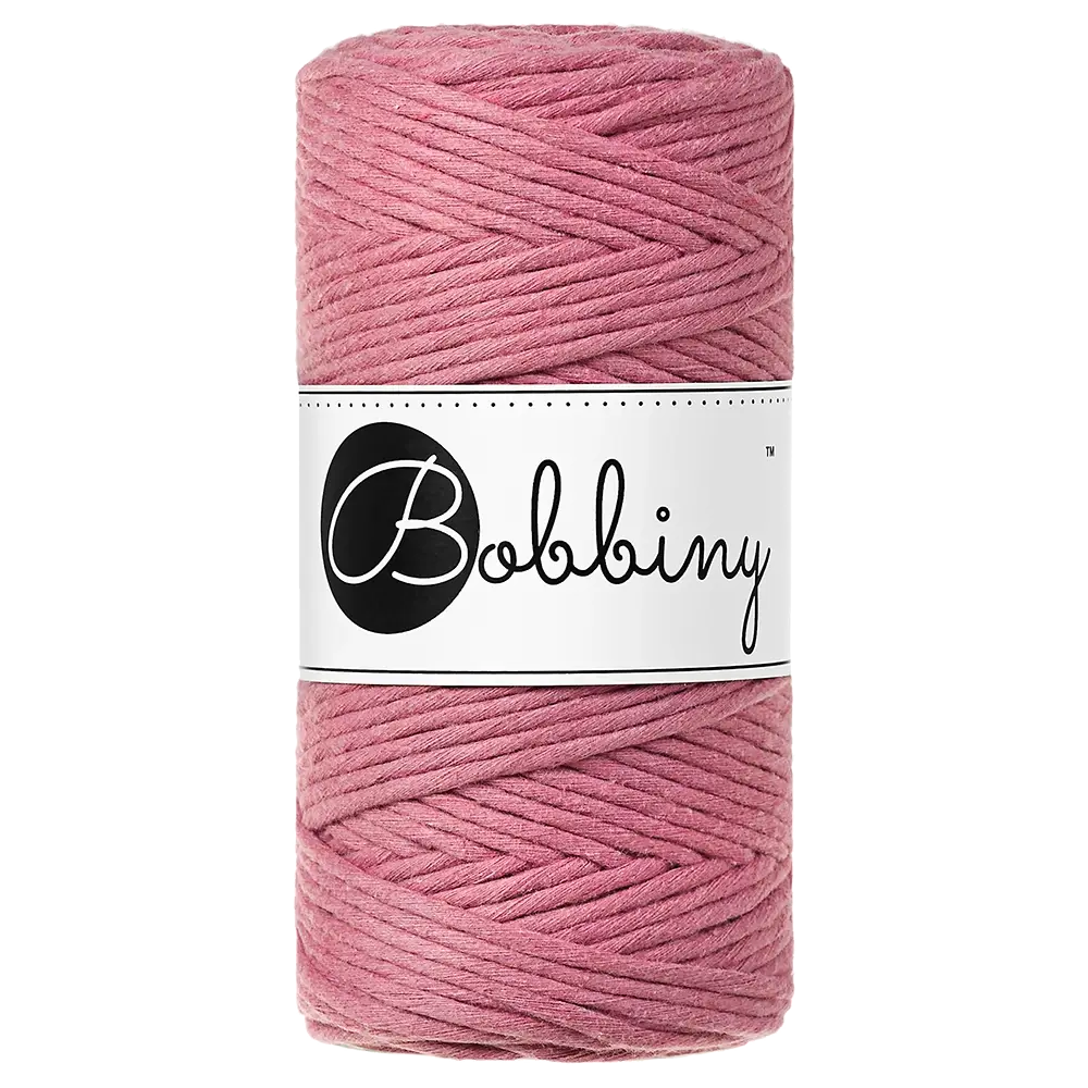 #Farbe_Bobbiny Makramee 3 mm | Blossom