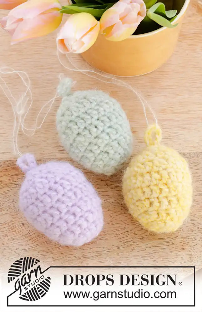 Anhänger Easter Eggs (Häkelset)