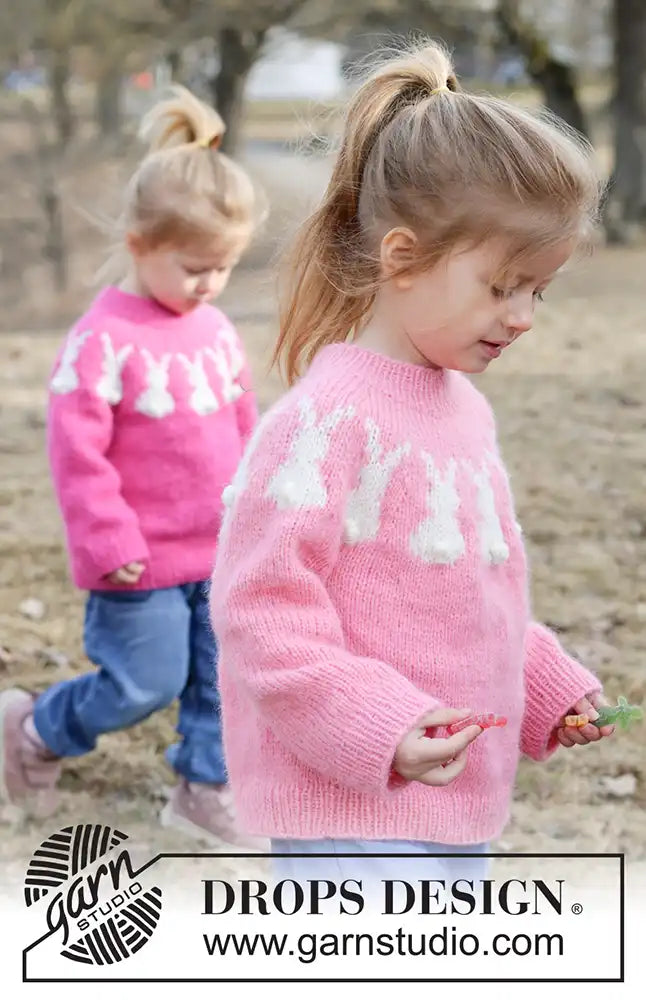 Pullover Bunny Bloom (Strickset)