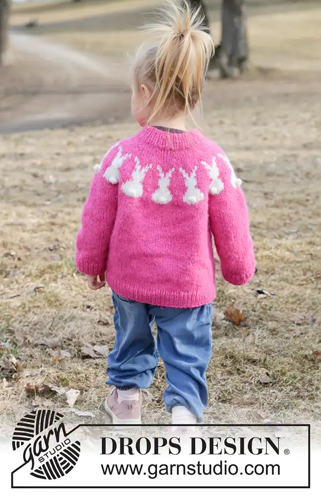 Pullover Bunny Bloom (Strickset)