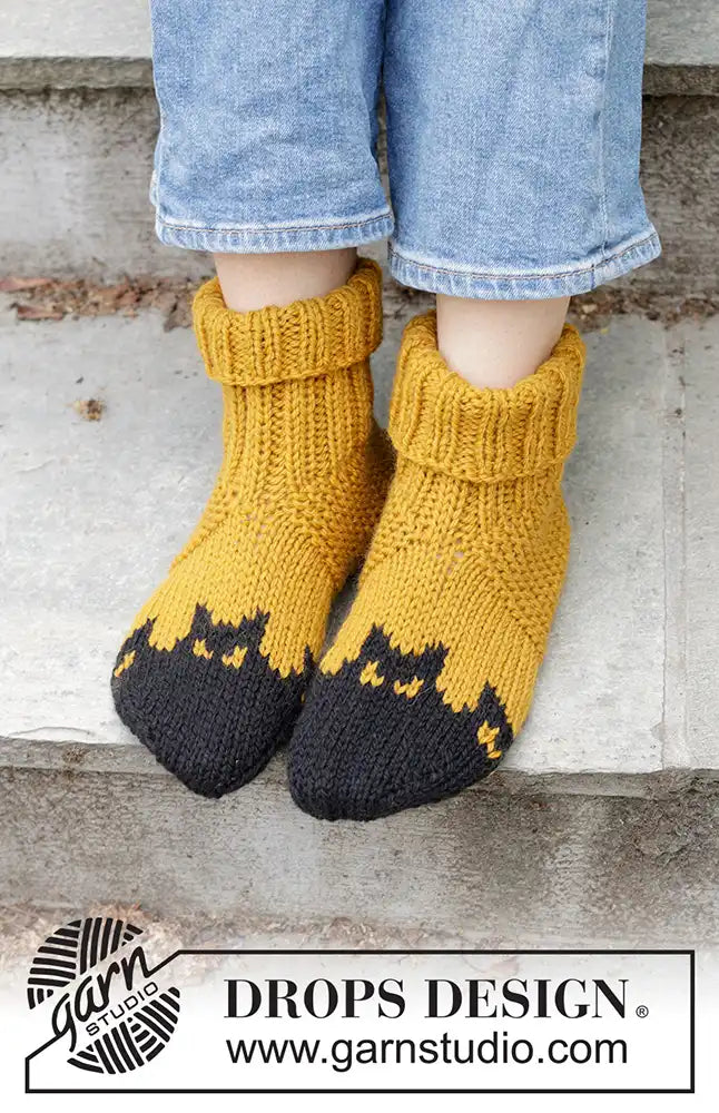 Hausschuhe Holy Socks! (Strickset)