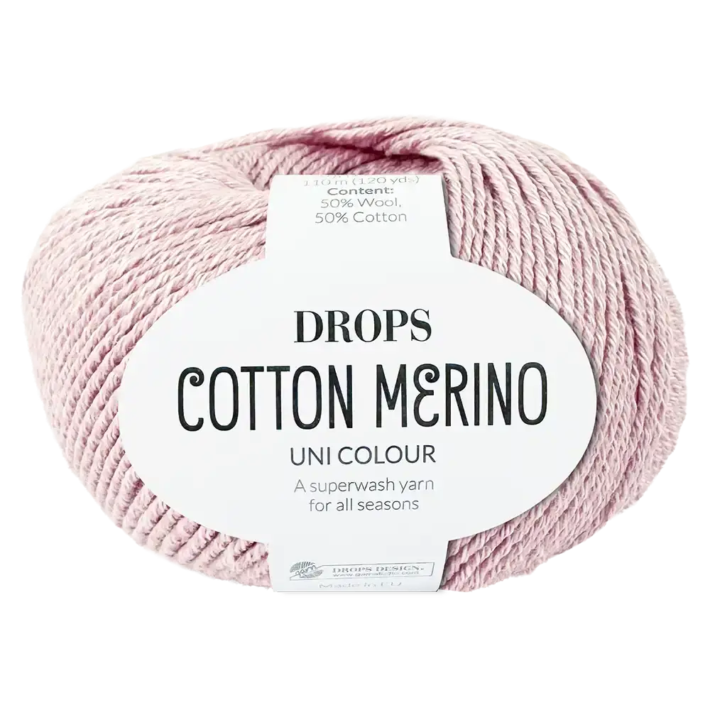 #Farbe_Drops Cotton Merino | 05 Puderrosa