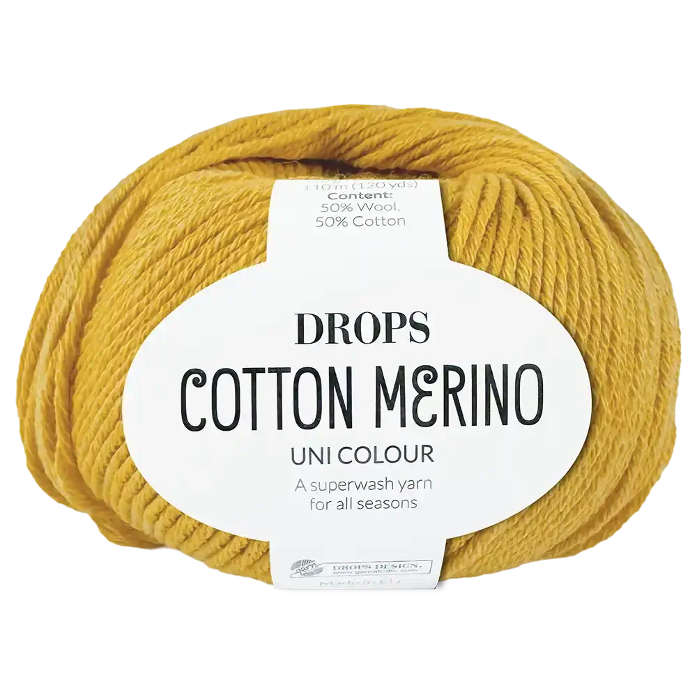 #Farbe_Drops Cotton Merino | 15 Senf