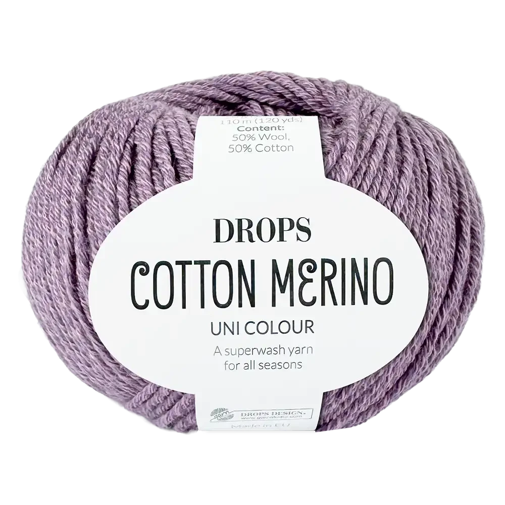 #Farbe_Drops Cotton Merino | 23 Lavendel