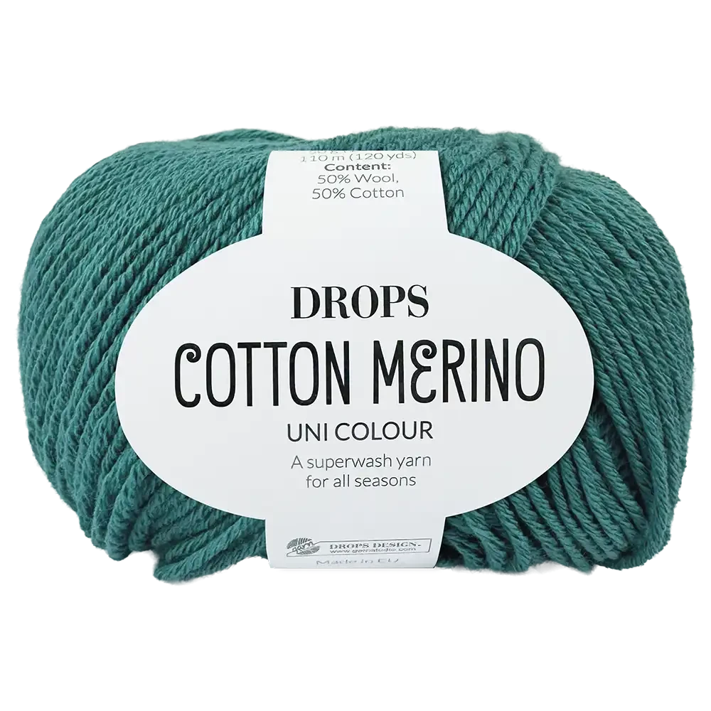 #Farbe_Drops Cotton Merino | 26 Sturmblau