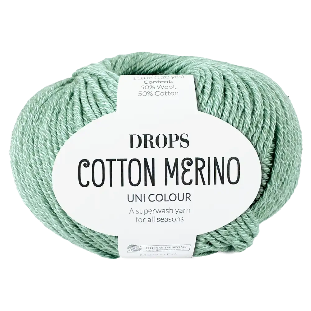 #Farbe_Drops Cotton Merino | 29 Seegrün