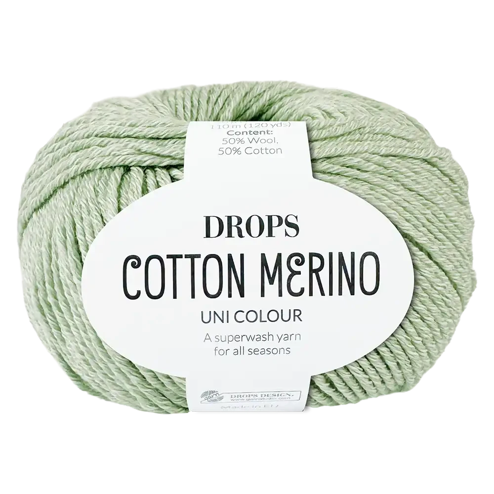 #Farbe_Drops Cotton Merino | 32 Pistazieneis