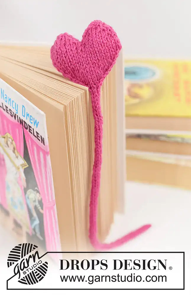 Lesezeichen Storybook Heart (Strickset)