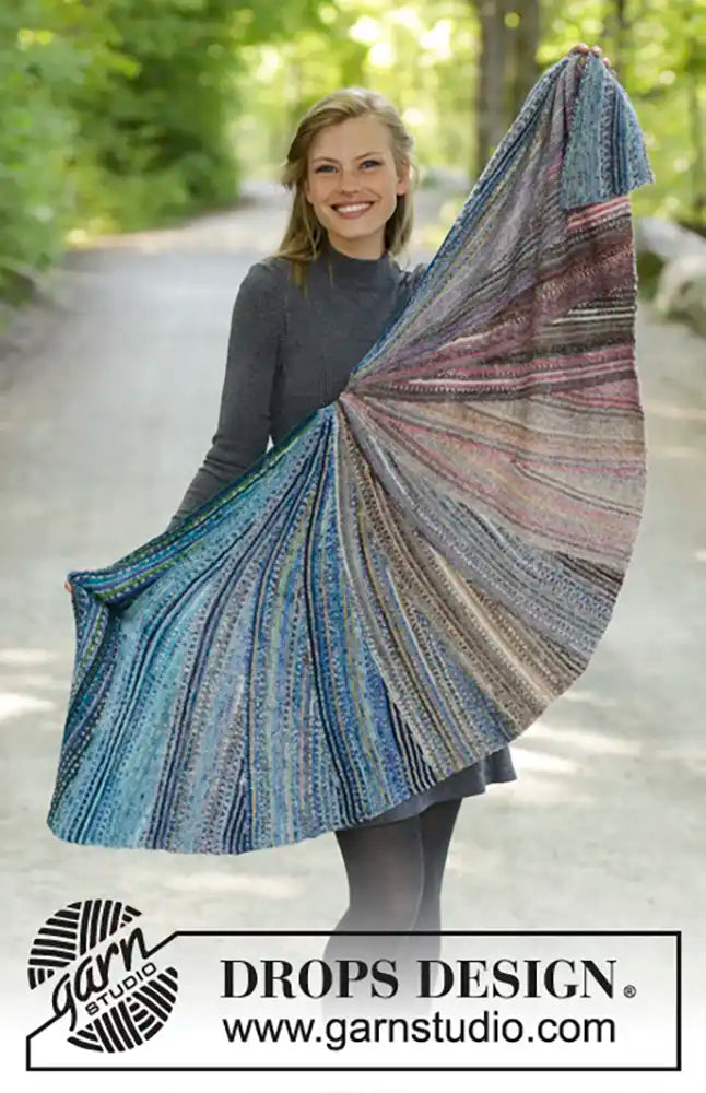 Tuch Night Butterfly (Strickset)