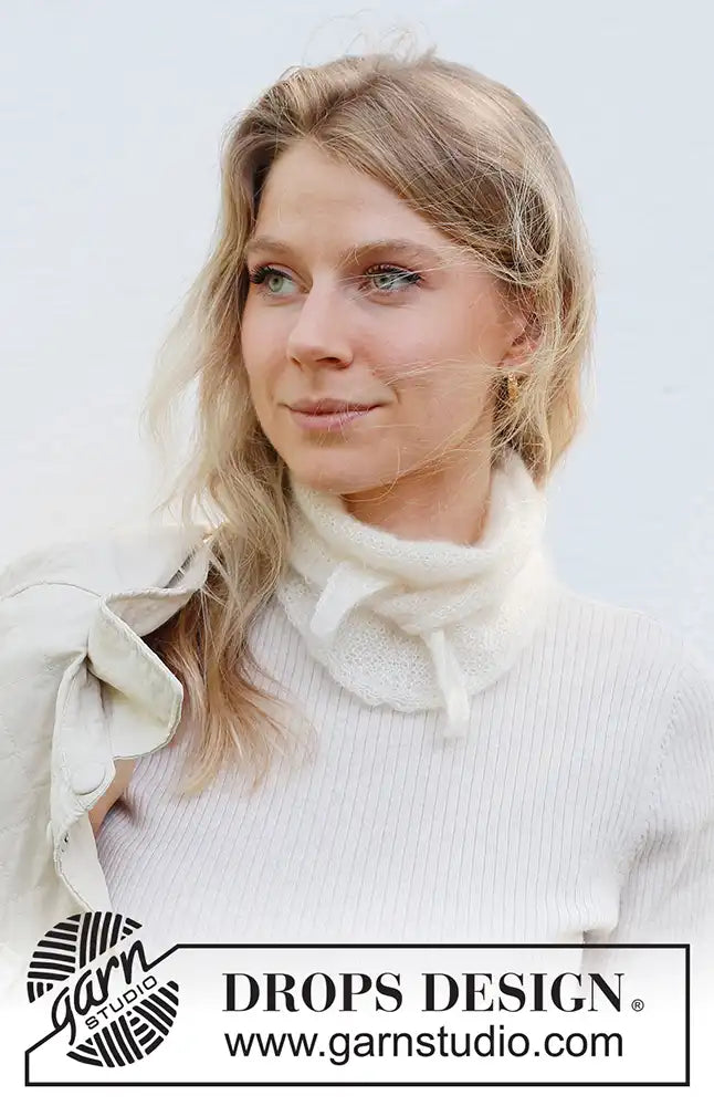 Tuch klein White Gull (Strickset)