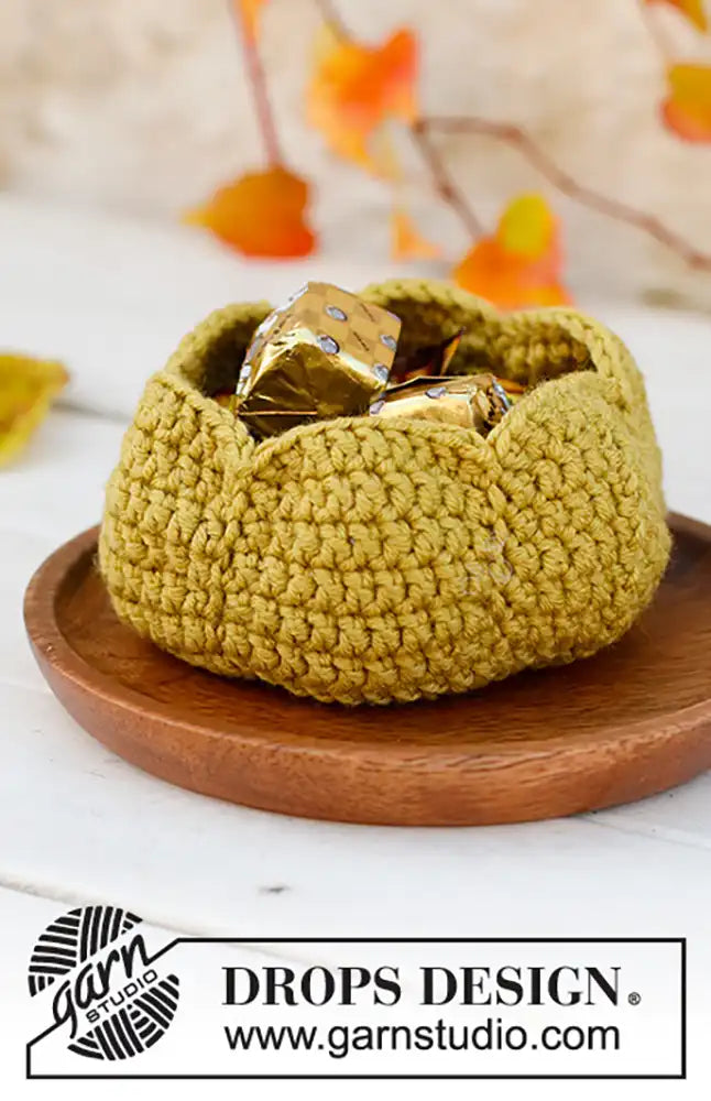 Korb Pumpkin Bowl (Häkelset)
