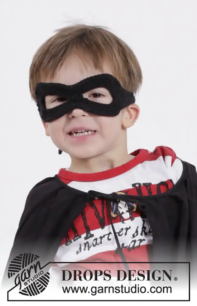 Faschingskostüm Maske Little Zorro (Häkelset)
