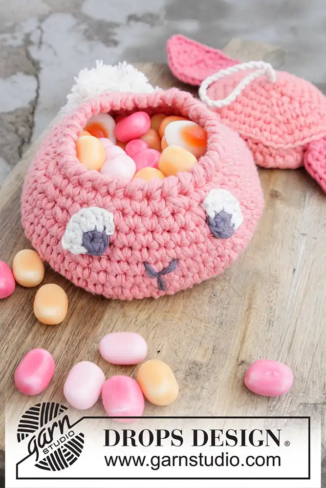 Korb Gummy Bunny (Häkelset)