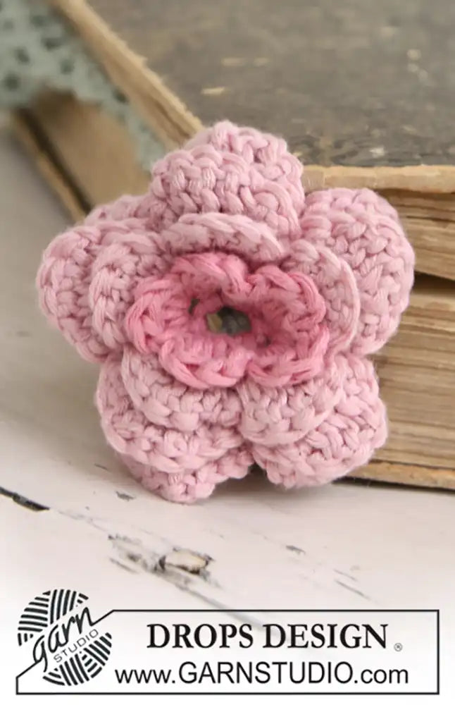 Lesezeichen Reading Rose (Häkelset)