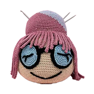 Amigurumi Frida-Kopf (Häkelset)