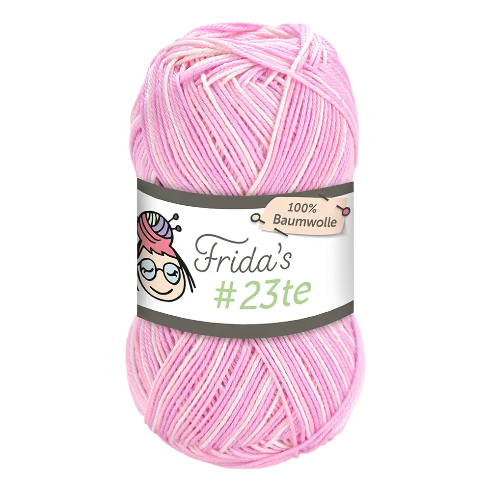 #Farbe_Frida's 23te | 3051 Rosa-Hellrosa-Weiß