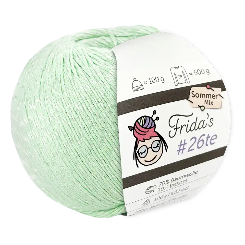 #Farbe_Frida's 26te | 20 Hellgrün