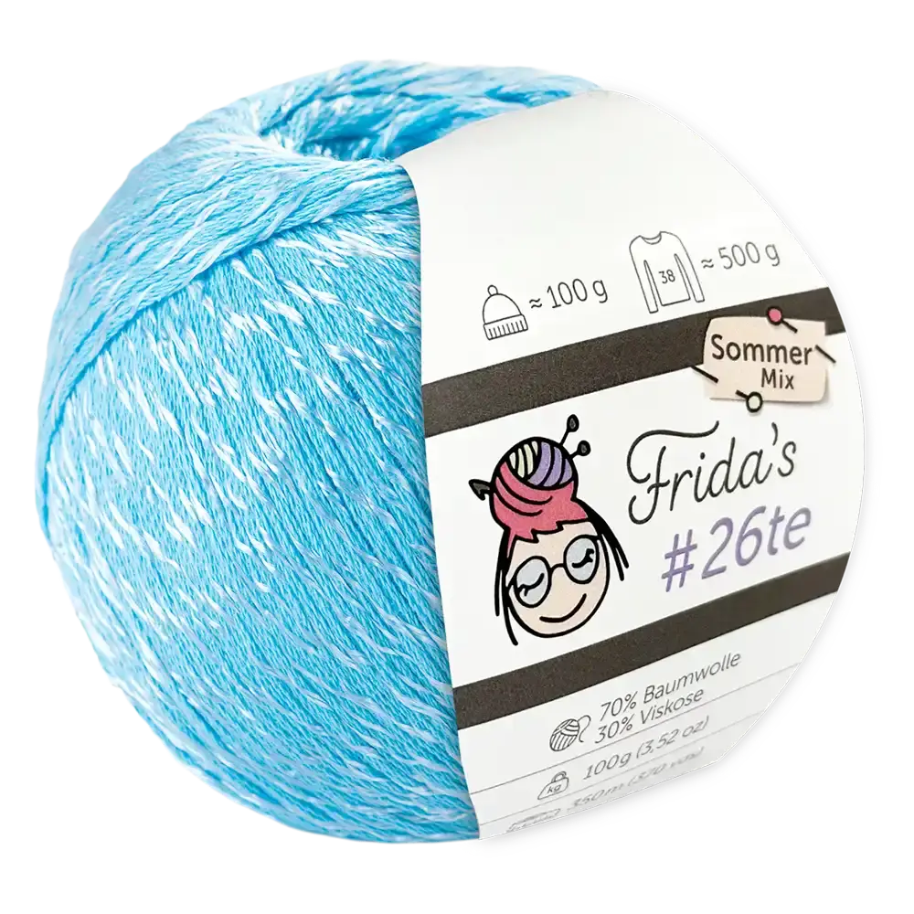 #Farbe_Frida's 26te | 33 Babyblau