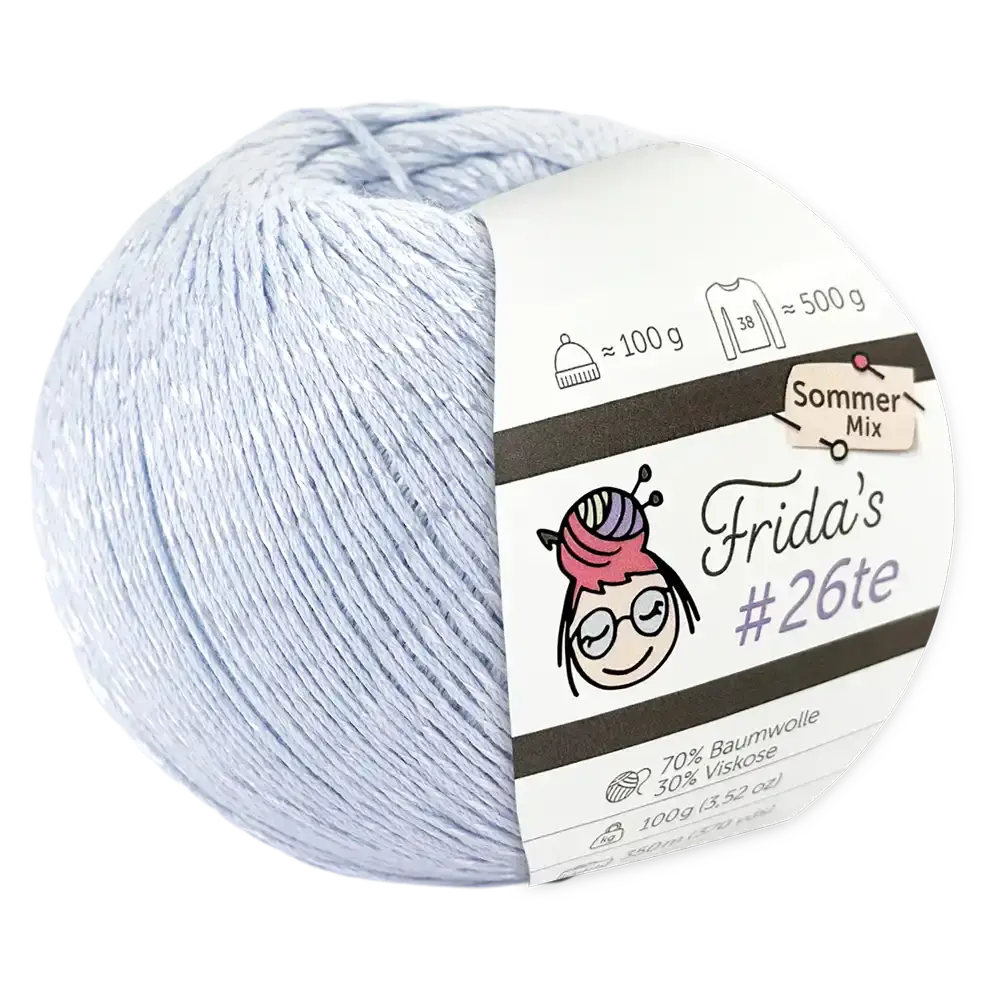 #Farbe_Frida's 26te | 50 Hellblau