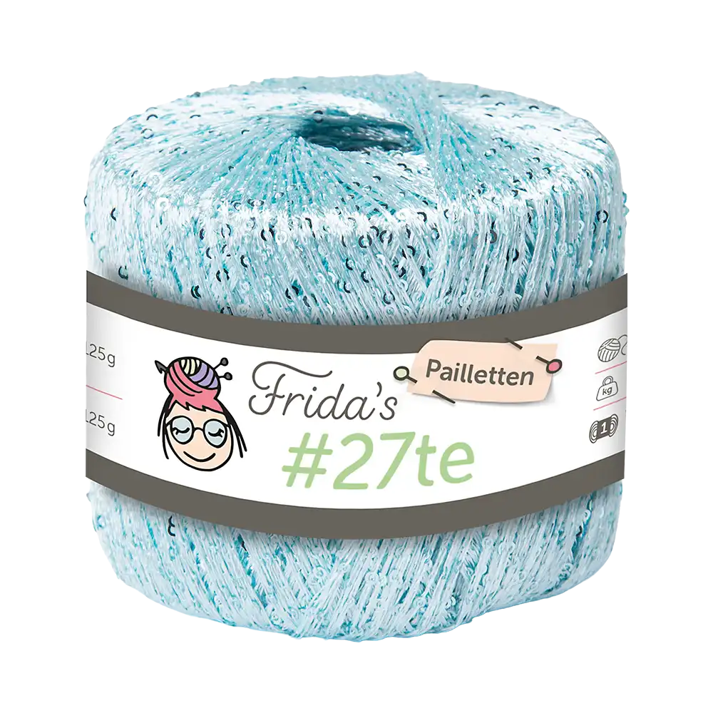 #Farbe_Frida's 27te | 5811 Helltürkis