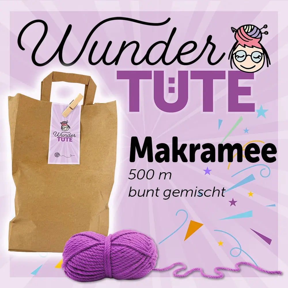 Wundertüte Makramee 500 m