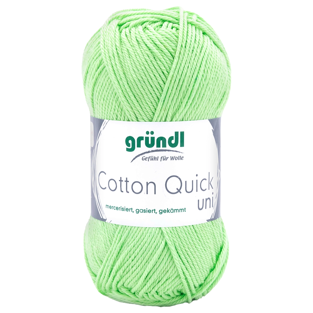 #Farbe_Gründl Cotton Quick Uni | 103 Kiwi