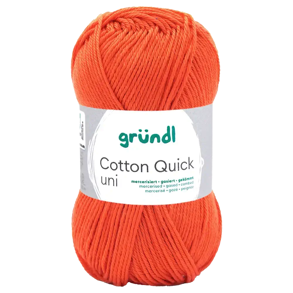 #Farbe_Gründl Cotton Quick Uni | 153 Signalrot