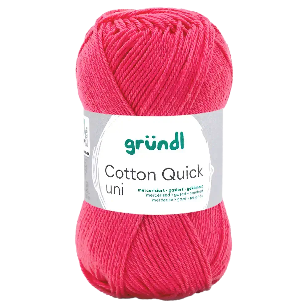#Farbe_Gründl Cotton Quick Uni | 157 Orangerot