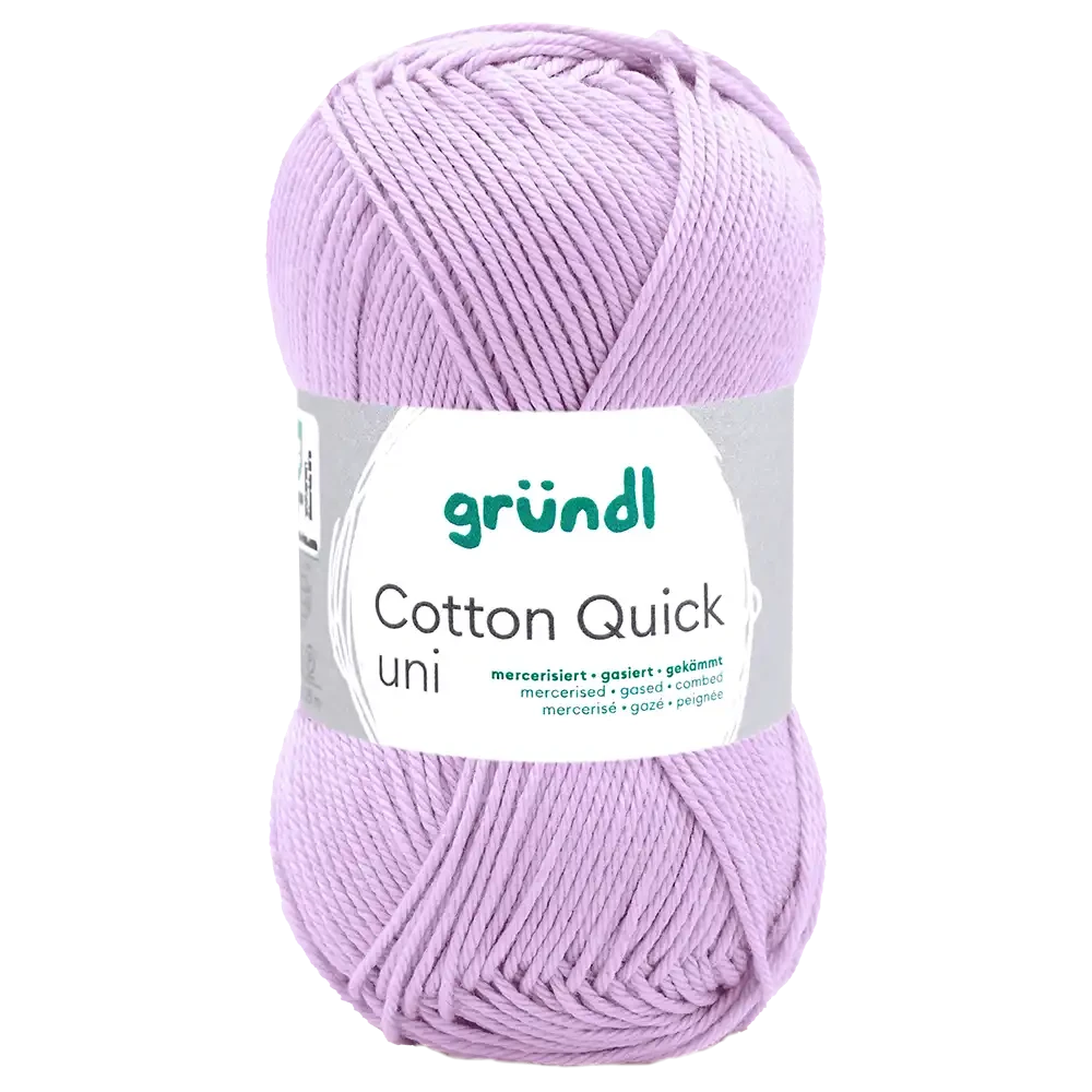 #Farbe_Gründl Cotton Quick Uni | 160 Flieder