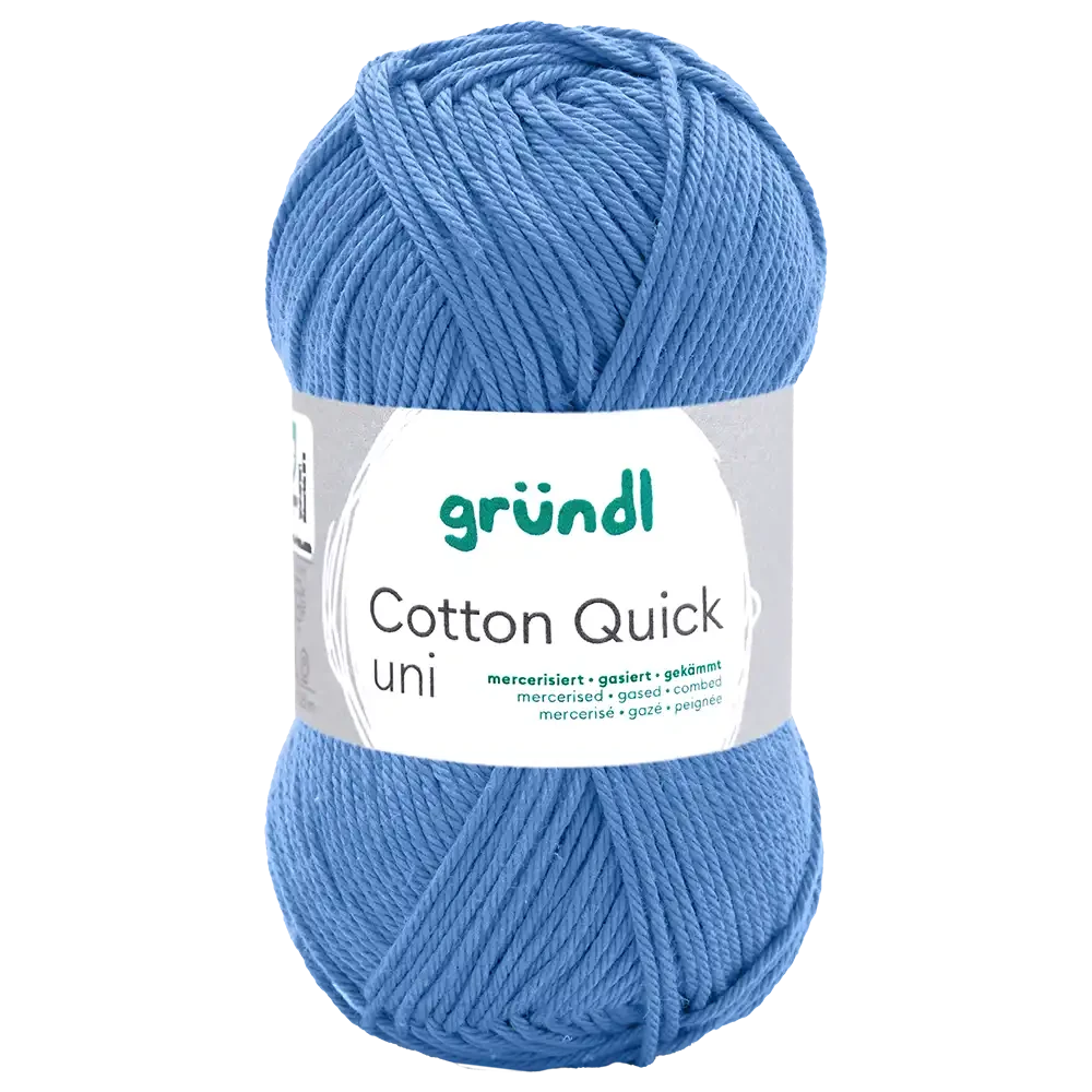 #Farbe_Gründl Cotton Quick Uni | 163 Ozean