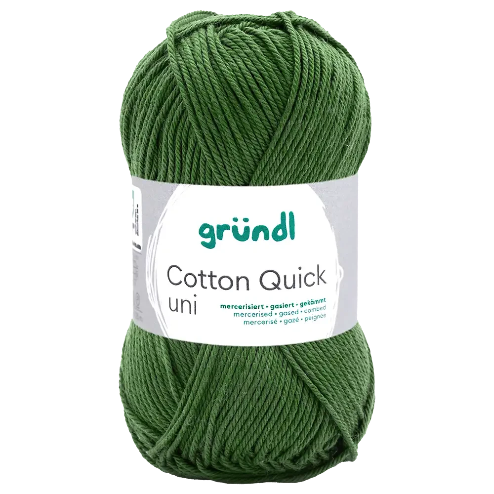 #Farbe_Gründl Cotton Quick Uni | 166 Moos