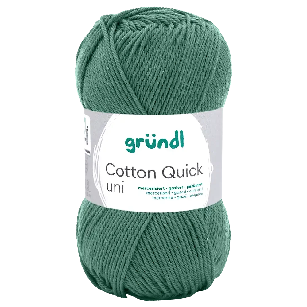 #Farbe_Gründl Cotton Quick Uni | 167 Grüngrau