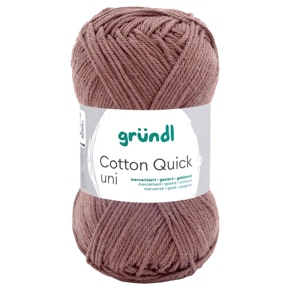 #Farbe_Gründl Cotton Quick Uni | 173 Kaffee