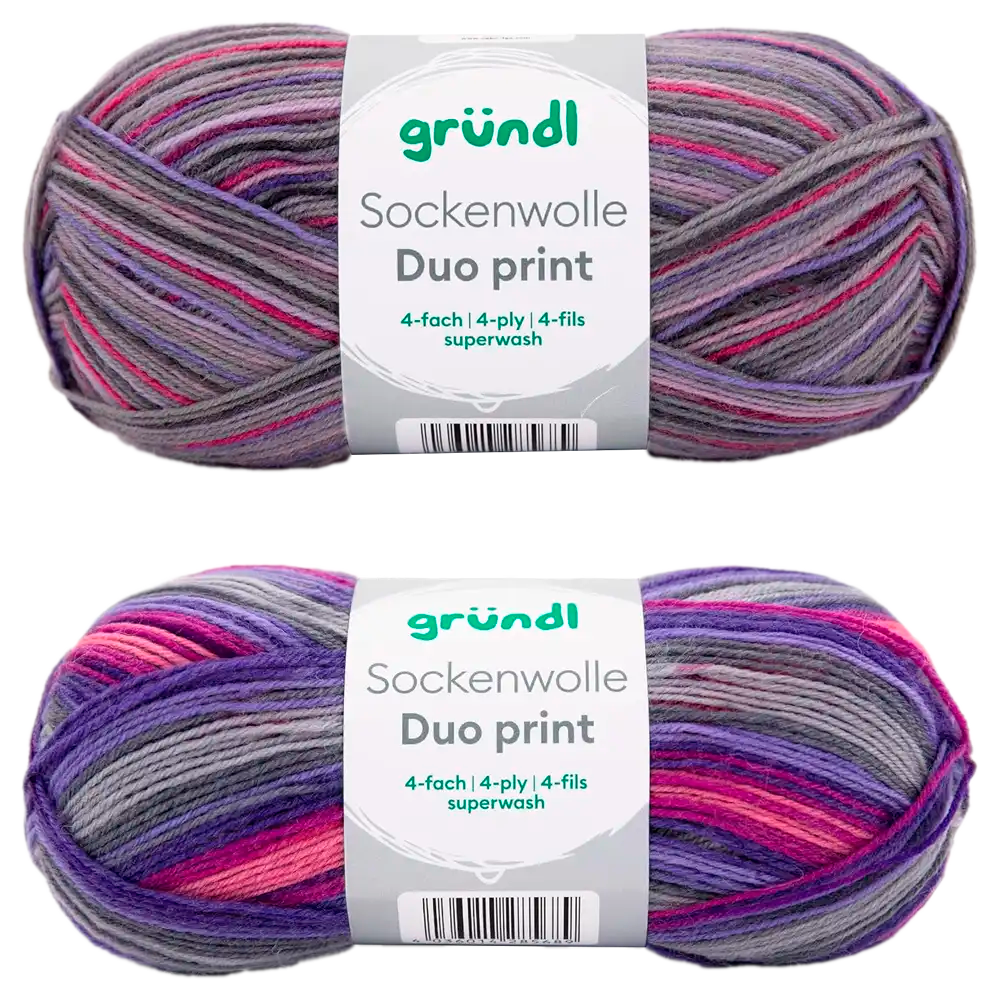 #Farbe_Gründl Duo Sockenwolle | 6226-02