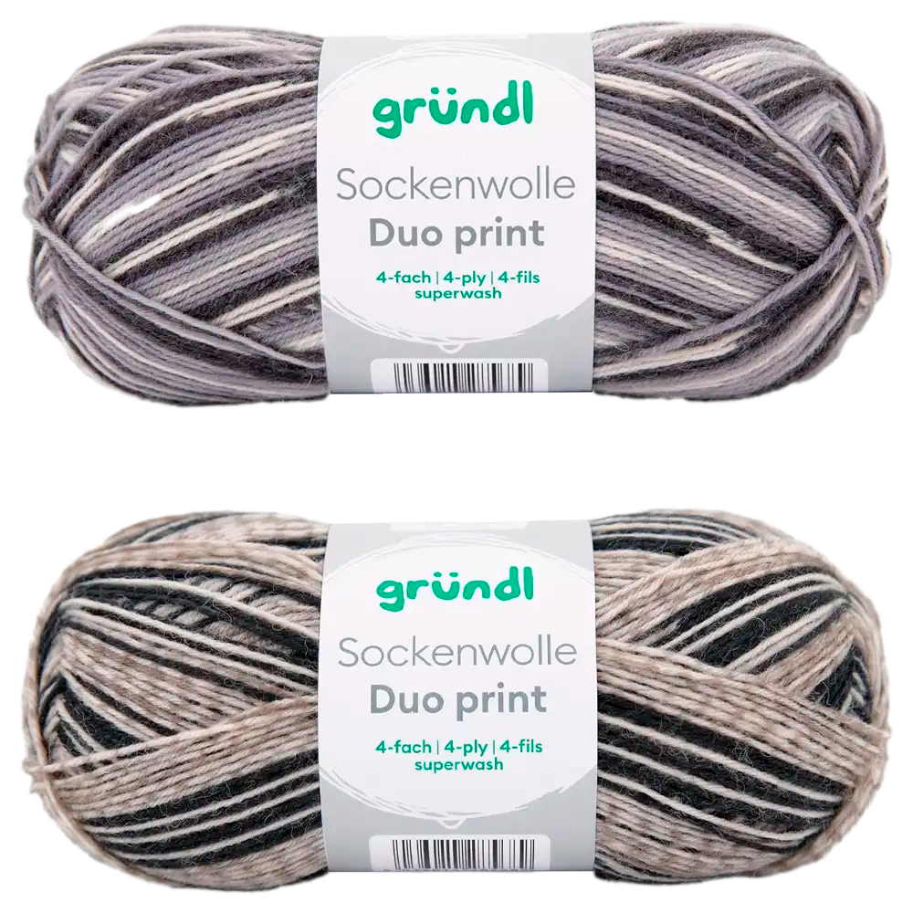 #Farbe_Gründl Duo Sockenwolle | 6226-03