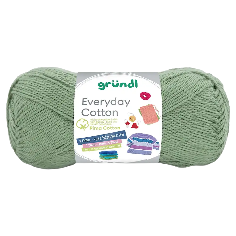 #Farbe_Gründl Everyday Cotton | 18 Maigrün