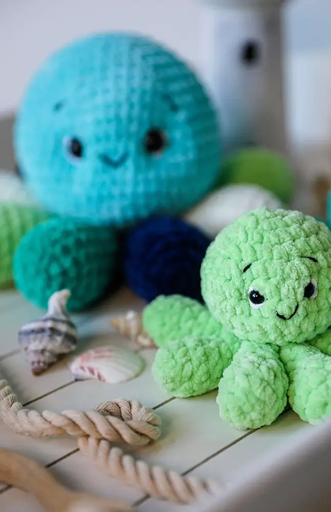 Amigurumi Krakenbabys (Häkelset)