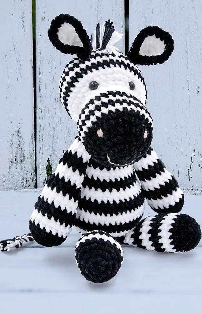 Amigurumi Zebra Zottel (Häkelset)