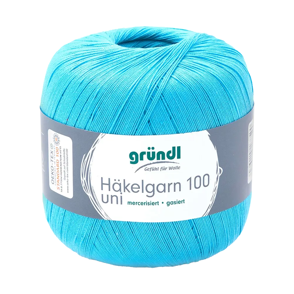 #Farbe_Gründl Häkelgarn 100 | 139 Türkis