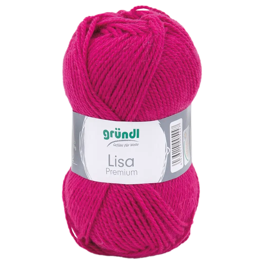 #Farbe_Gründl Lisa Premium Uni | 14 Fuchsia